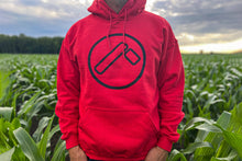 Load image into Gallery viewer, Rugged Red Hoodie
